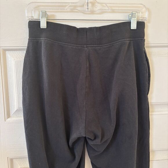 Calvin Klein Mens Joggers Size Small Black Logo Spellout Designer Relaxation USA - Picture 6 of 9